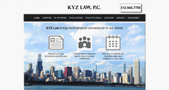 Desktop Screenshot of kyzlaw.com
